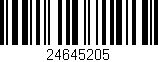 Código de barras (EAN, GTIN, SKU, ISBN): '24645205'