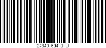 Código de barras (EAN, GTIN, SKU, ISBN): '24649_604_0_U'