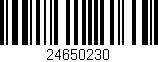 Código de barras (EAN, GTIN, SKU, ISBN): '24650230'