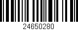 Código de barras (EAN, GTIN, SKU, ISBN): '24650280'