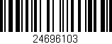 Código de barras (EAN, GTIN, SKU, ISBN): '24696103'
