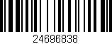 Código de barras (EAN, GTIN, SKU, ISBN): '24696838'