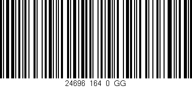 Código de barras (EAN, GTIN, SKU, ISBN): '24696_164_0_GG'