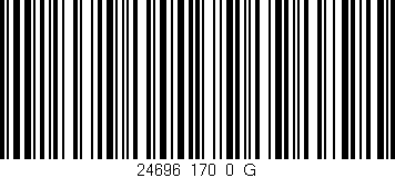 Código de barras (EAN, GTIN, SKU, ISBN): '24696_170_0_G'