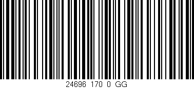 Código de barras (EAN, GTIN, SKU, ISBN): '24696_170_0_GG'