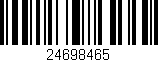 Código de barras (EAN, GTIN, SKU, ISBN): '24698465'