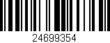 Código de barras (EAN, GTIN, SKU, ISBN): '24699354'