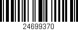 Código de barras (EAN, GTIN, SKU, ISBN): '24699370'