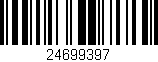 Código de barras (EAN, GTIN, SKU, ISBN): '24699397'
