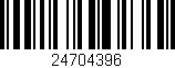 Código de barras (EAN, GTIN, SKU, ISBN): '24704396'