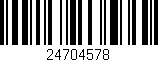 Código de barras (EAN, GTIN, SKU, ISBN): '24704578'