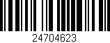Código de barras (EAN, GTIN, SKU, ISBN): '24704623'
