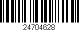Código de barras (EAN, GTIN, SKU, ISBN): '24704628'