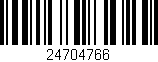 Código de barras (EAN, GTIN, SKU, ISBN): '24704766'