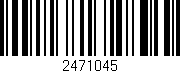 Código de barras (EAN, GTIN, SKU, ISBN): '2471045'