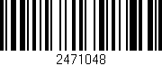 Código de barras (EAN, GTIN, SKU, ISBN): '2471048'