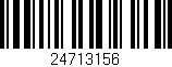 Código de barras (EAN, GTIN, SKU, ISBN): '24713156'