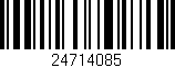 Código de barras (EAN, GTIN, SKU, ISBN): '24714085'