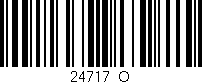 Código de barras (EAN, GTIN, SKU, ISBN): '24717_O'