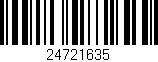 Código de barras (EAN, GTIN, SKU, ISBN): '24721635'