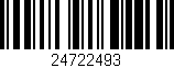 Código de barras (EAN, GTIN, SKU, ISBN): '24722493'