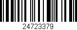 Código de barras (EAN, GTIN, SKU, ISBN): '24723379'