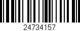 Código de barras (EAN, GTIN, SKU, ISBN): '24734157'