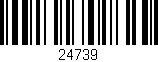 Código de barras (EAN, GTIN, SKU, ISBN): '24739'