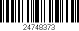 Código de barras (EAN, GTIN, SKU, ISBN): '24748373'