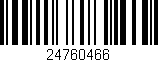 Código de barras (EAN, GTIN, SKU, ISBN): '24760466'