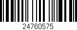 Código de barras (EAN, GTIN, SKU, ISBN): '24760575'