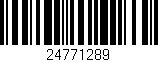 Código de barras (EAN, GTIN, SKU, ISBN): '24771289'