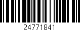 Código de barras (EAN, GTIN, SKU, ISBN): '24771841'