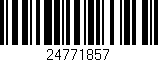 Código de barras (EAN, GTIN, SKU, ISBN): '24771857'