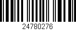 Código de barras (EAN, GTIN, SKU, ISBN): '24780276'