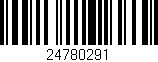 Código de barras (EAN, GTIN, SKU, ISBN): '24780291'