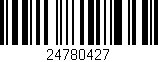 Código de barras (EAN, GTIN, SKU, ISBN): '24780427'