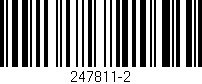 Código de barras (EAN, GTIN, SKU, ISBN): '247811-2'