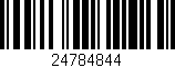 Código de barras (EAN, GTIN, SKU, ISBN): '24784844'