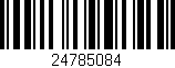 Código de barras (EAN, GTIN, SKU, ISBN): '24785084'