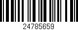 Código de barras (EAN, GTIN, SKU, ISBN): '24785659'