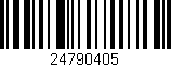 Código de barras (EAN, GTIN, SKU, ISBN): '24790405'