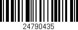 Código de barras (EAN, GTIN, SKU, ISBN): '24790435'
