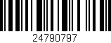 Código de barras (EAN, GTIN, SKU, ISBN): '24790797'