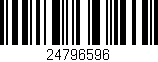 Código de barras (EAN, GTIN, SKU, ISBN): '24796596'