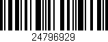 Código de barras (EAN, GTIN, SKU, ISBN): '24796929'