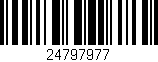 Código de barras (EAN, GTIN, SKU, ISBN): '24797977'