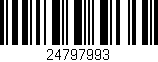 Código de barras (EAN, GTIN, SKU, ISBN): '24797993'