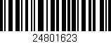 Código de barras (EAN, GTIN, SKU, ISBN): '24801623'