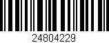 Código de barras (EAN, GTIN, SKU, ISBN): '24804229'
